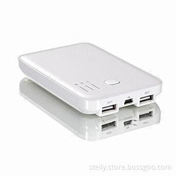5,000mAh Emergency Dual USB Output Power Station for iPhone/iPad/iPod, Samsung and Smartphones